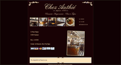 Desktop Screenshot of chezauthie.fr